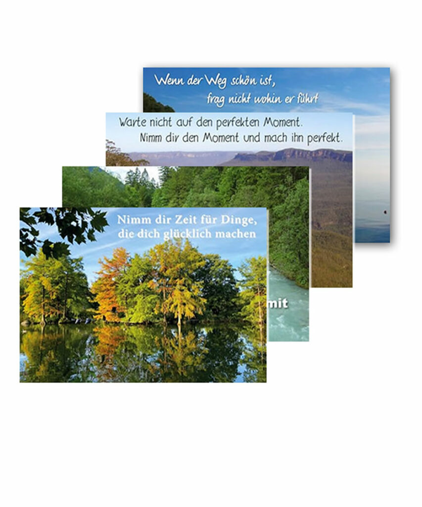 Impuls-Kalender-Foto-Postkarten-Set2-Leitspruch-Zitate-Sprüche